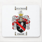 CHURCHILL FAMILIENWAPPEN - CHURCHILL WAPPEN MOUSEPAD (Vorne)