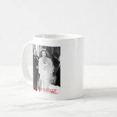 Churchill & Famous Marriage Quote Kaffeetasse (Vorderseite Links)