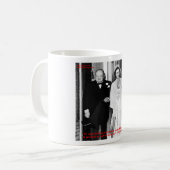 Churchill & Famous Marriage Quote Kaffeetasse (Vorderseite Links)