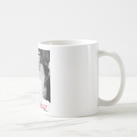 Churchill & Famous Marriage Quote Kaffeetasse (Rechts)
