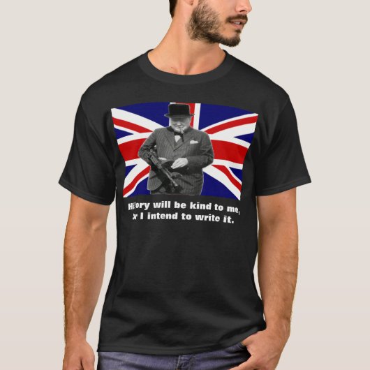 Churchill Geschichte T-Shirt (Vorderseite)