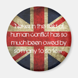 Churchill Gewerkschaft Flag Magnet