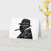 Churchill Greeting Card Karte (Gelbe Blume)