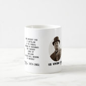 Churchill inhärenter Vizepräsident des Kapitalismu Kaffeetasse (Mittel)