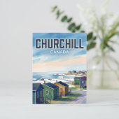 Churchill Kanada Postkarte (Stehend Vorderseite)