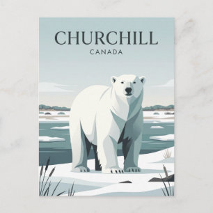 Churchill Kanada Postkarte