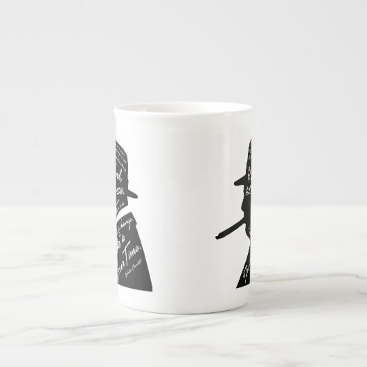 Churchill Knochen-China-Tasse Porzellantasse (Vorderseite)