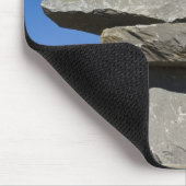 Churchill, Manitoba. Inukshuk Mousepad (Ecke)