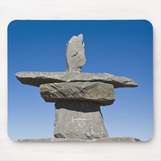 Churchill, Manitoba. Inukshuk Mousepad (Vorne)