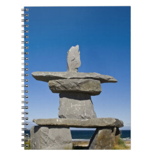 Churchill, Manitoba. Inukshuk Notizblock