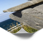 Churchill, Manitoba. Inukshuk Poster (Ecke)