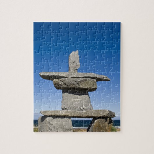 Churchill, Manitoba. Inukshuk Puzzle (Vertikal)