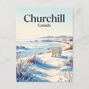 Churchill, Manitoba Kanada Postkarte