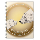 Churchill Polar Bären Notebook Bären Art Journal Notizblock (Vorderseite)