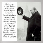 Churchill Poster (Vorne)
