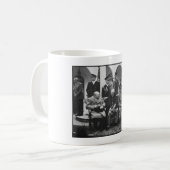Churchill, Roosevelt und Stalin Kaffeetasse (Vorderseite Links)