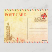 Churchill´s Corner Postkarte (Rückseite)