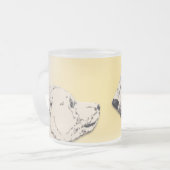 Churchill Souvenir Cup Polar Bären Kunst Tasse Ges (Vorderseite Links)
