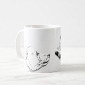 Churchill Souvenir Cup Polar Bären Kunst Tasse Ges (Vorderseite Links)