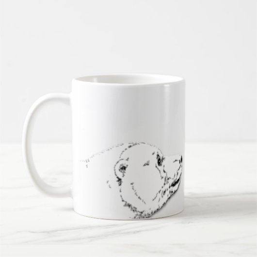 Churchill Souvenir Cup Polar Bären Kunst Tasse Ges (Links)