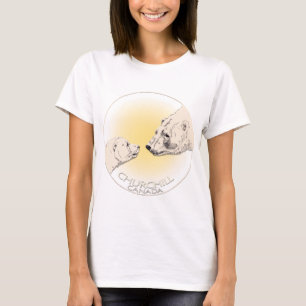 Churchill Souvenir Polar Bär Kunst, Dichtung und M T-Shirt