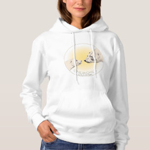 Churchill Souvenir Polar Bear Art Women's Hoodies