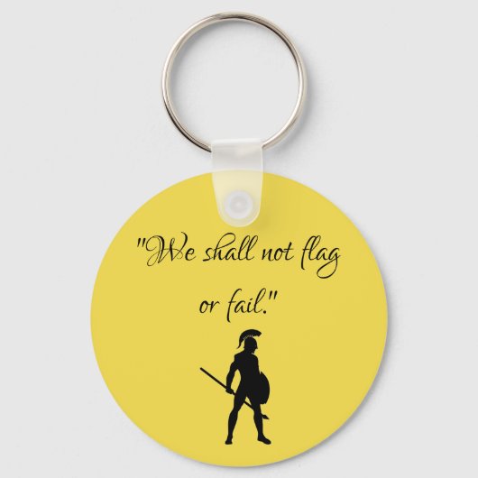 Churchill Spartan Schlüsselanhänger (Vorderseite)