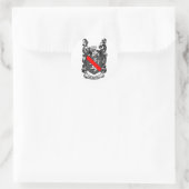 CHURCHILL-Wappen Runder Aufkleber (Tasche)