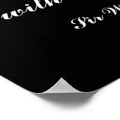 Churchill Zitat Poster (Ecke)