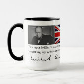 churchill Zitat Tasse (Links)