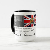 churchill Zitat Tasse (Vorderseite Links)