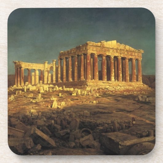 Churchs „Parthenon“-Untersetzer Getränkeuntersetzer (Vorderseite)