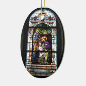 churchwindow vom brezje - Slowenien Keramikornament (Links)