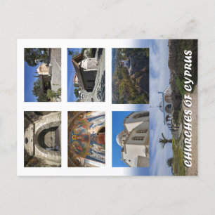 Churhes of Cyprus Postkarte