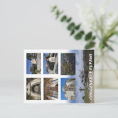 Churhes of Cyprus Postkarte (Stehend Vorderseite)