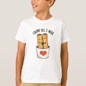 Churr All I Need Funny Churros Pub T-Shirt (Vorderseite)