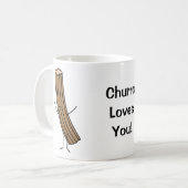 Churro Lieben Sie! Kaffeetasse (Vorderseite Links)