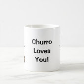 Churro Lieben Sie! Kaffeetasse (Mittel)