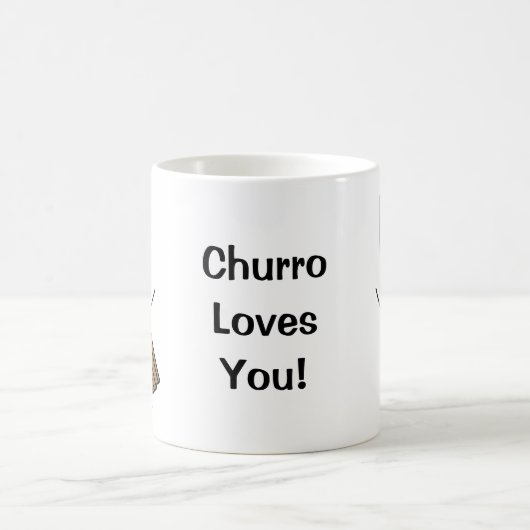 Churro Lieben Sie! Kaffeetasse (Mittel)