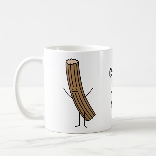 Churro Lieben Sie! Kaffeetasse (Links)
