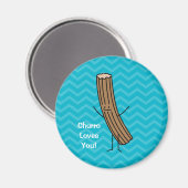 Churro Lieben Sie! Magnet (Vorderseite/Rückseite)