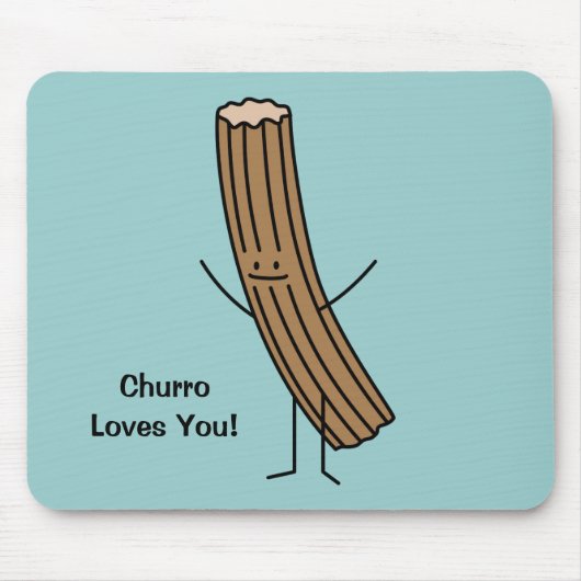 Churro Lieben Sie! Mousepad (Vorne)