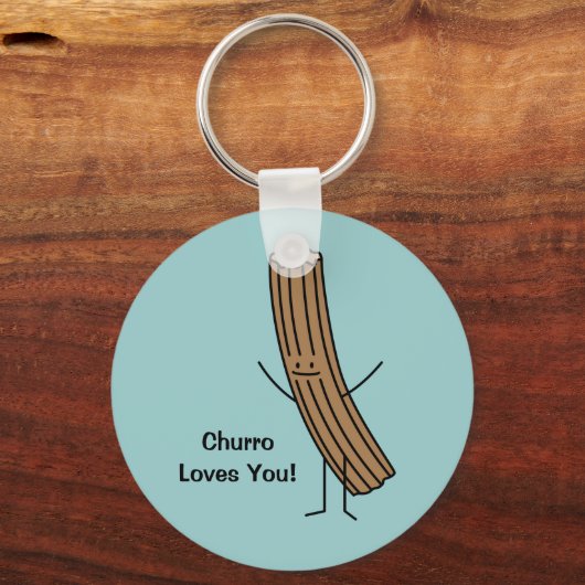 Churro Lieben Sie! Schlüsselanhänger (Vorderseite)