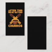 Churros Cinco Visitenkarte (Vorne/Hinten)