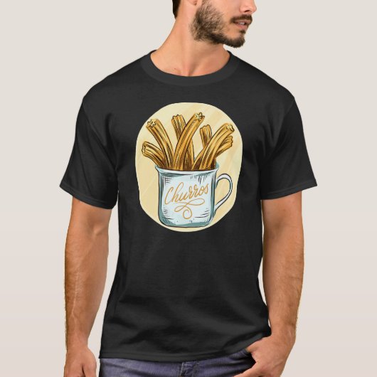 Churros Fried Bread Churros T-Shirt (Vorderseite)