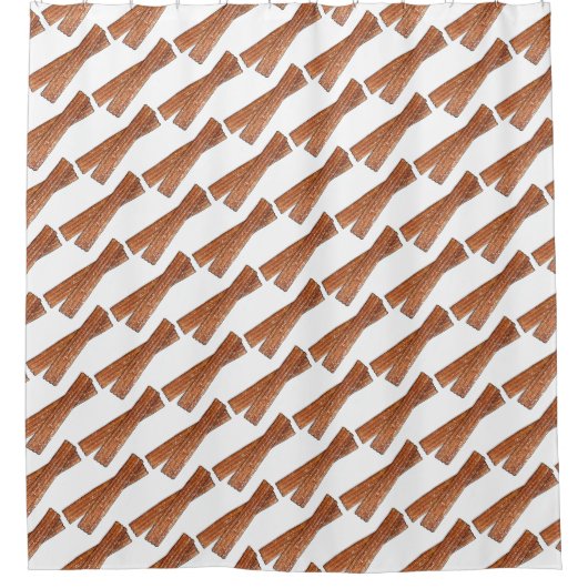 CHURROS Spanisch Duschvorhang (Vorderseite)
