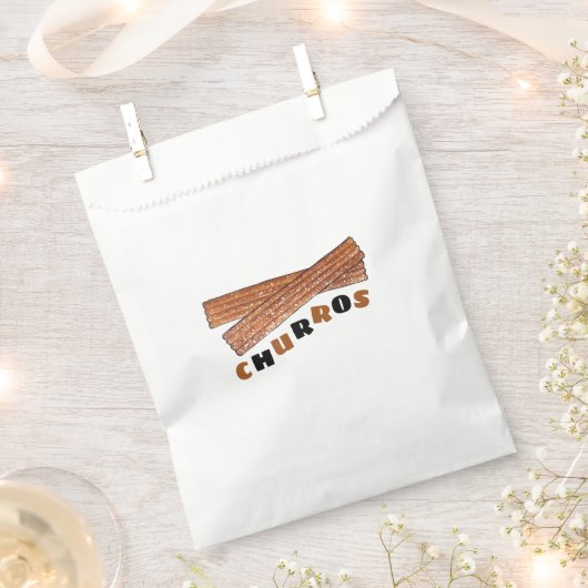 CHURROS Spanisch Geschenktütchen (Ausgeschnitten)