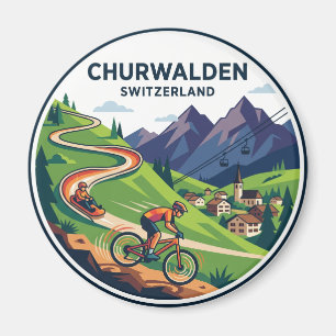 Churwalden Schweiz Magnet