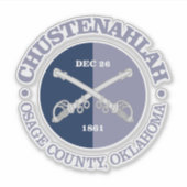 Chustenahlah (B&G) Aufkleber (Vorderseite)