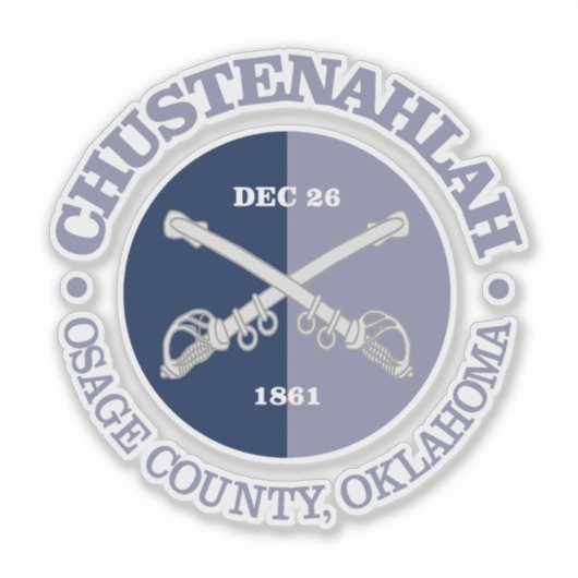 Chustenahlah (B&G) Aufkleber (Vorderseite)